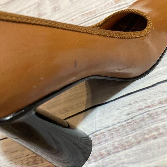 Mainframe Retro Women’s Chunky Heels 70s style 90s shoes size 6 Square Toe - Picture 9 of 14